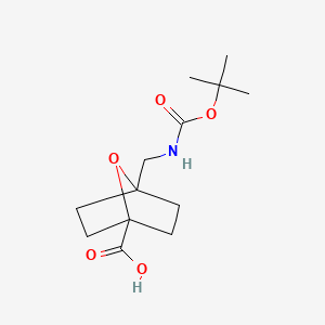 4-({[(tert-butoxy)carbonyl]amino}methyl)-7-oxabicyclo[2.2.1]heptane-1-carboxylic acid