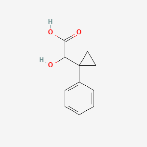 2-hydroxy-2-(1-phenylcyclopropyl)acetic acid