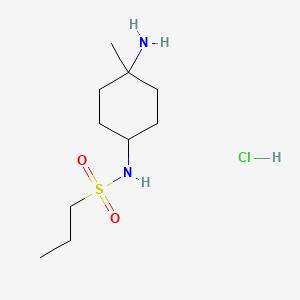 N-(4-amino-4-methylcyclohexyl)propane-1-sulfonamidehydrochloride,Mixtureofdiastereomers