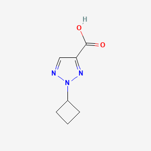 2-cyclobutyl-2H-1,2,3-triazole-4-carboxylic acid