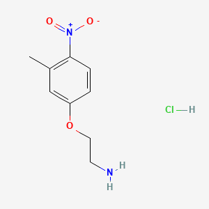 2-(3-methyl-4-nitrophenoxy)ethan-1-amine hydrochloride