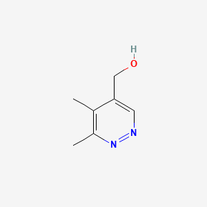 molecular formula C7H10N2O B6607110 (5,6-dimethylpyridazin-4-yl)methanol CAS No. 2839139-29-4