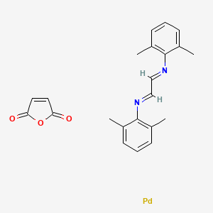 N1,N2-bis(2,6-dimethylphenyl)ethane-1,2-diimine2,5-dihydrofuran-2,5-dionepalladium