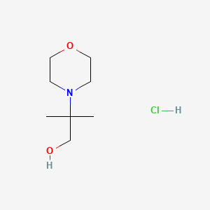 2-methyl-2-(morpholin-4-yl)propan-1-ol hydrochloride