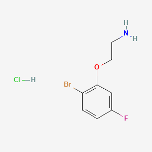 2-(2-bromo-5-fluorophenoxy)ethan-1-amine hydrochloride