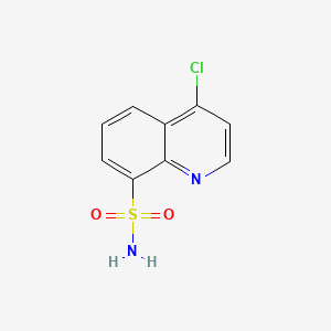 molecular formula C9H7ClN2O2S B6607550 4-chloroquinoline-8-sulfonamide CAS No. 2166667-87-2