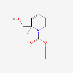 tert-butyl 6-(hydroxymethyl)-6-methyl-1,2,3,6-tetrahydropyridine-1-carboxylate