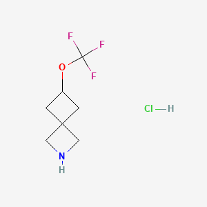 6-(trifluoromethoxy)-2-azaspiro[3.3]heptane hydrochloride