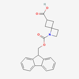 1-{[(9H-fluoren-9-yl)methoxy]carbonyl}-1-azaspiro[3.3]heptane-6-carboxylic acid