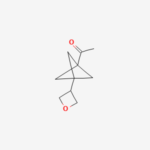 1-[3-(oxetan-3-yl)bicyclo[1.1.1]pentan-1-yl]ethan-1-one