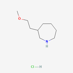 3-(2-methoxyethyl)azepanehydrochloride