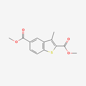 2,5-dimethyl 3-methyl-1-benzothiophene-2,5-dicarboxylate