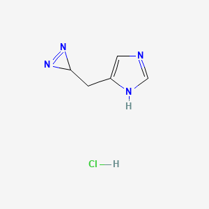 4-[(3H-diazirin-3-yl)methyl]-1H-imidazolehydrochloride