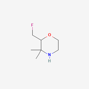 2-(fluoromethyl)-3,3-dimethylmorpholine