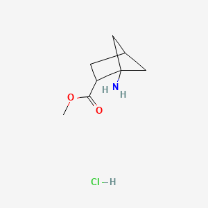 methyl 1-aminobicyclo[2.1.1]hexane-2-carboxylate hydrochloride