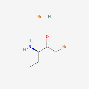 (3R)-3-amino-1-bromopentan-2-one hydrobromide