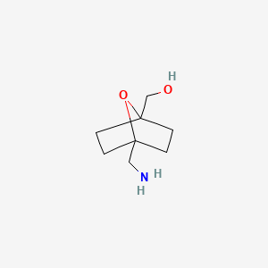 [4-(aminomethyl)-7-oxabicyclo[2.2.1]heptan-1-yl]methanol