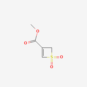 methyl 1,1-dioxo-2H-1lambda6-thiete-3-carboxylate