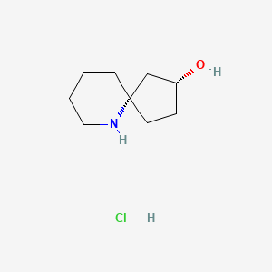 rac-(2R,5S)-6-azaspiro[4.5]decan-2-ol hydrochloride