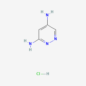 pyridazine-3,5-diamine hydrochloride