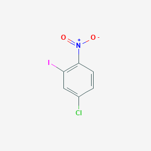 molecular formula C6H3ClINO2 B066092 4-氯-2-碘-1-硝基苯 CAS No. 160938-18-1