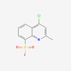 4-chloro-2-methylquinoline-8-sulfonyl fluoride