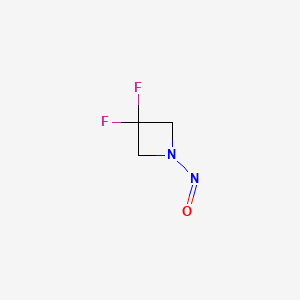 3,3-difluoro-1-nitrosoazetidine