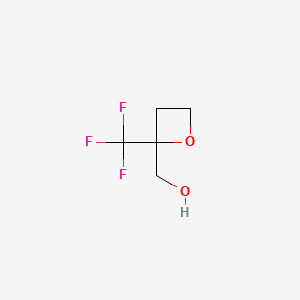 [2-(trifluoromethyl)oxetan-2-yl]methanol