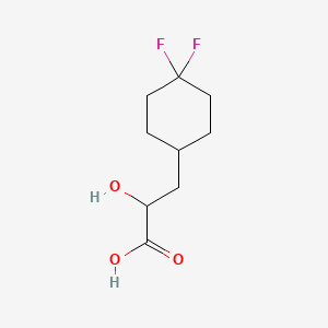 3-(4,4-difluorocyclohexyl)-2-hydroxypropanoic acid