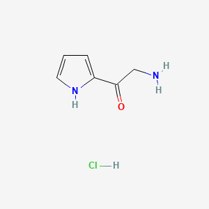 2-amino-1-(1H-pyrrol-2-yl)ethan-1-one hydrochloride