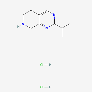 2-(propan-2-yl)-5H,6H,7H,8H-pyrido[3,4-d]pyrimidine dihydrochloride