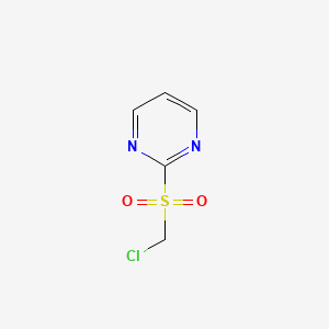 molecular formula C5H5ClN2O2S B6609865 2-chloromethanesulfonylpyrimidine CAS No. 2248508-89-4