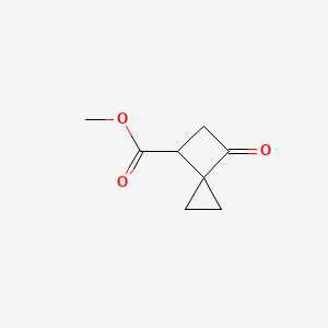molecular formula C8H10O3 B6609956 methyl 6-oxospiro[2.3]hexane-4-carboxylate CAS No. 2866322-72-5