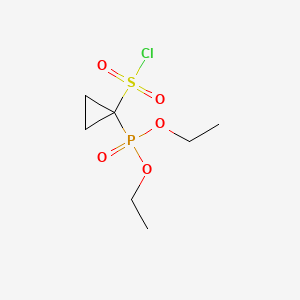 diethyl [1-(chlorosulfonyl)cyclopropyl]phosphonate