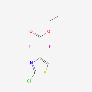 ethyl 2-(2-chloro-1,3-thiazol-4-yl)-2,2-difluoroacetate