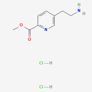 methyl 5-(2-aminoethyl)pyridine-2-carboxylate dihydrochloride