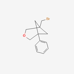 1-(bromomethyl)-5-phenyl-3-oxabicyclo[3.1.1]heptane