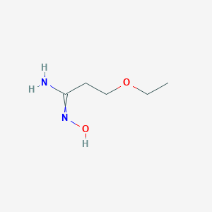 B066104 3-ethoxy-N'-hydroxypropanimidamide CAS No. 188720-03-8