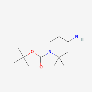 tert-butyl 7-(methylamino)-4-azaspiro[2.5]octane-4-carboxylate