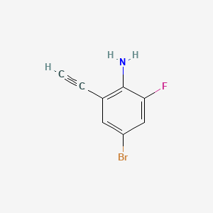 4-bromo-2-ethynyl-6-fluoroaniline