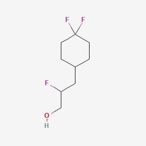 B6610875 3-(4,4-difluorocyclohexyl)-2-fluoropropan-1-ol CAS No. 2866307-59-5