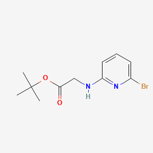 tert-butyl 2-[(6-bromopyridin-2-yl)amino]acetate