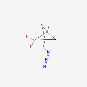 1-(azidomethyl)-2,2-difluoro-3-methylbicyclo[1.1.1]pentane