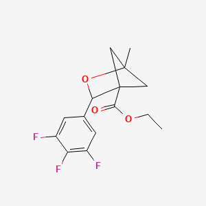 ethyl 1-methyl-3-(3,4,5-trifluorophenyl)-2-oxabicyclo[2.1.1]hexane-4-carboxylate