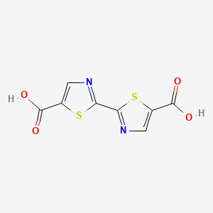 molecular formula C8H4N2O4S2 B6611176 2-(5-carboxy-1,3-thiazol-2-yl)-1,3-thiazole-5-carboxylic acid CAS No. 2501970-68-7