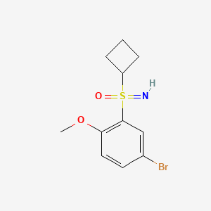 [(5-bromo-2-methoxyphenyl)(cyclobutyl)imino-lambda6-sulfanyl]one