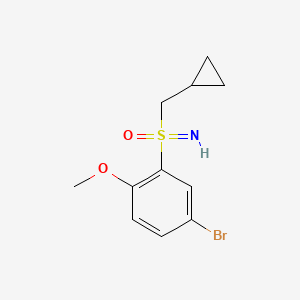 (5-bromo-2-methoxyphenyl)(cyclopropylmethyl)imino-lambda6-sulfanone