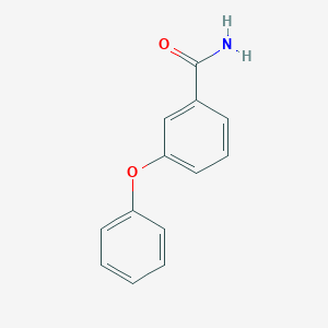 molecular formula C13H11NO2 B6611375 3-phenoxyBenzamide CAS No. 73258-84-1