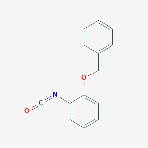 molecular formula C14H11NO2 B6611434 1-(benzyloxy)-2-isocyanatobenzene CAS No. 76813-81-5