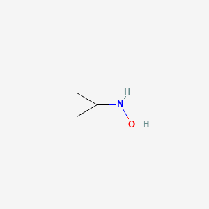 molecular formula C3H7NO B6611442 N-环丙基羟胺 CAS No. 435270-09-0